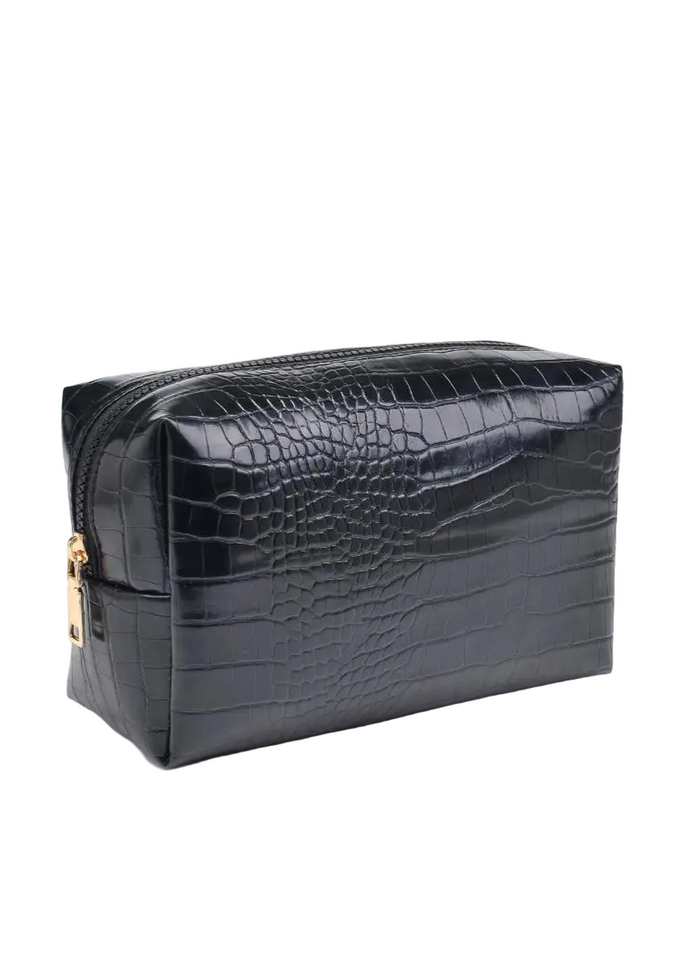 Croc Chic Cosmetic Pouch