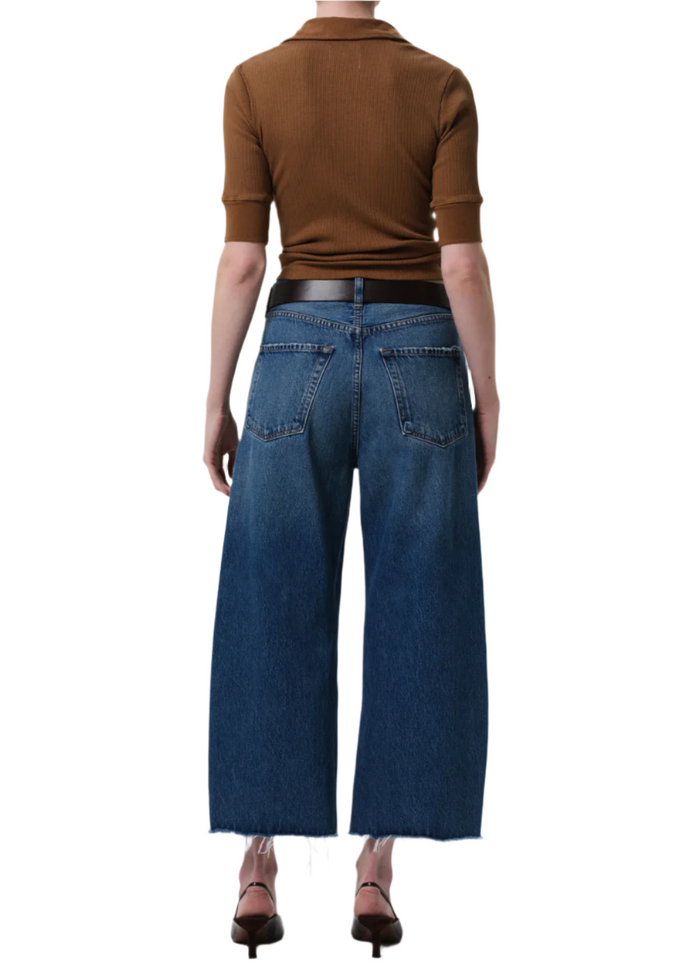 Ayla Raw Hem Crop