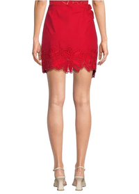 Lina  Eyelet Mini Skirt