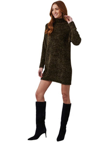 Turtle Neck Sweater Dress