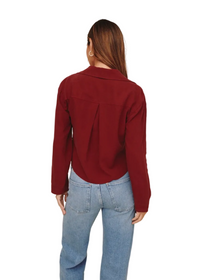 Cropped Button Down
