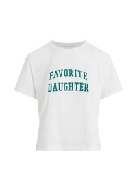 Favorite Daughter Cropped Collegiate Tee