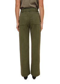 Smocked Waist Wide Leg Pant