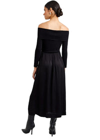 Bracelet Length Off Shoulder Dress