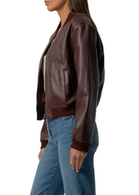 Steph-Zip Front Bomer Jacket