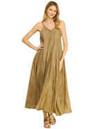 Textured Woven Maxi Dress