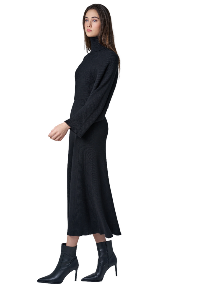 L/S Turtleneck Dress