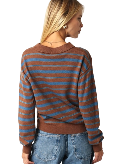 Kathy Stripe Knit Top