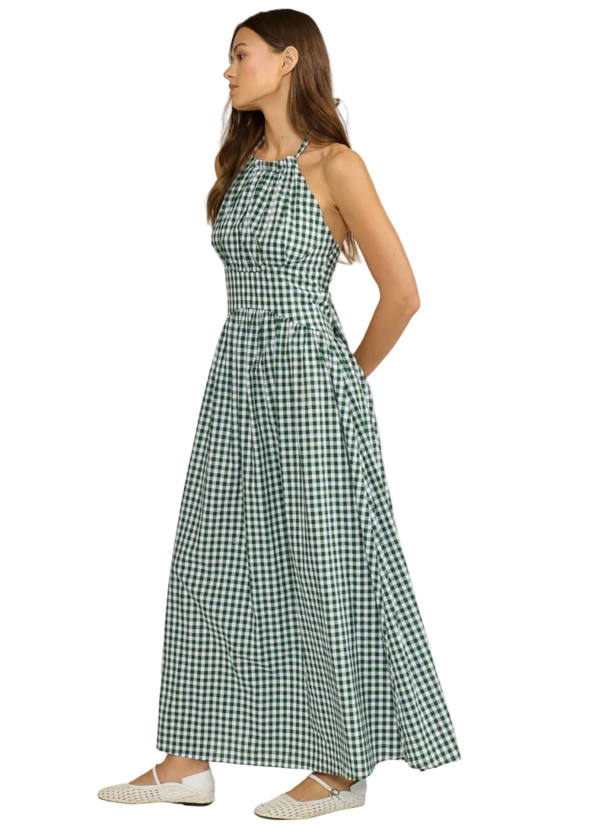 Priscilla Halter Dress