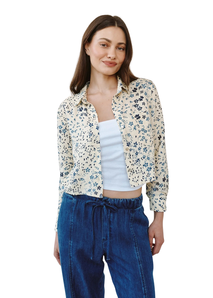 Long Sleeve Crop Shirt