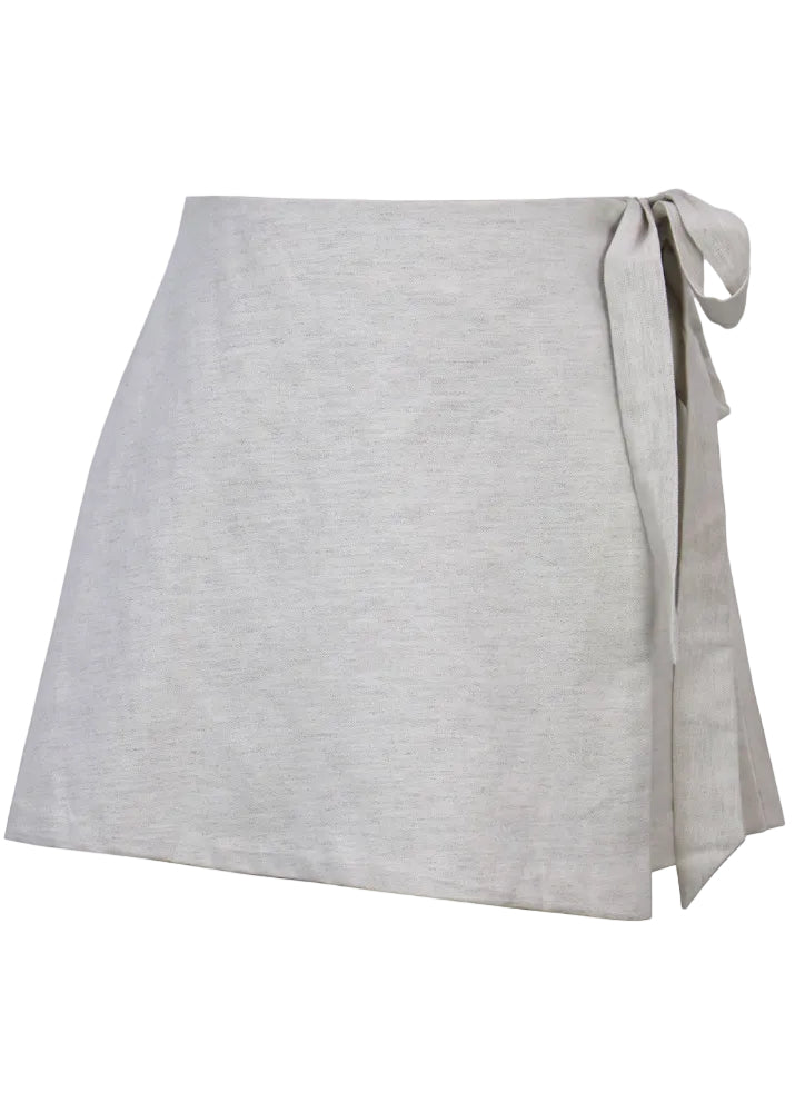 Devyn Mini Tie Skirt