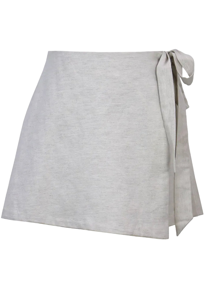 Devyn Mini Tie Skirt