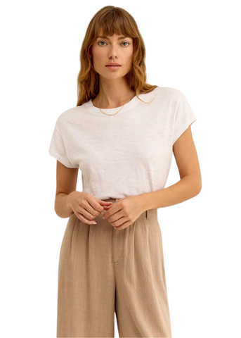 Linen Short Sleeve Pullover