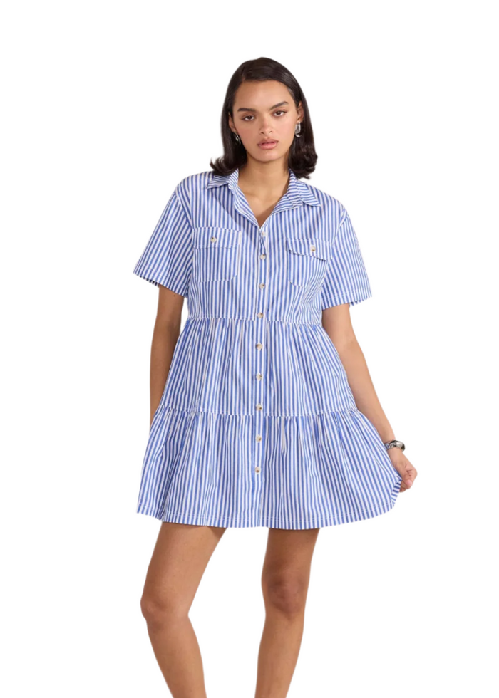 Mathilde Mini Shirt Dress