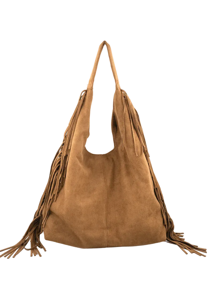 Suede Shoulder Bag