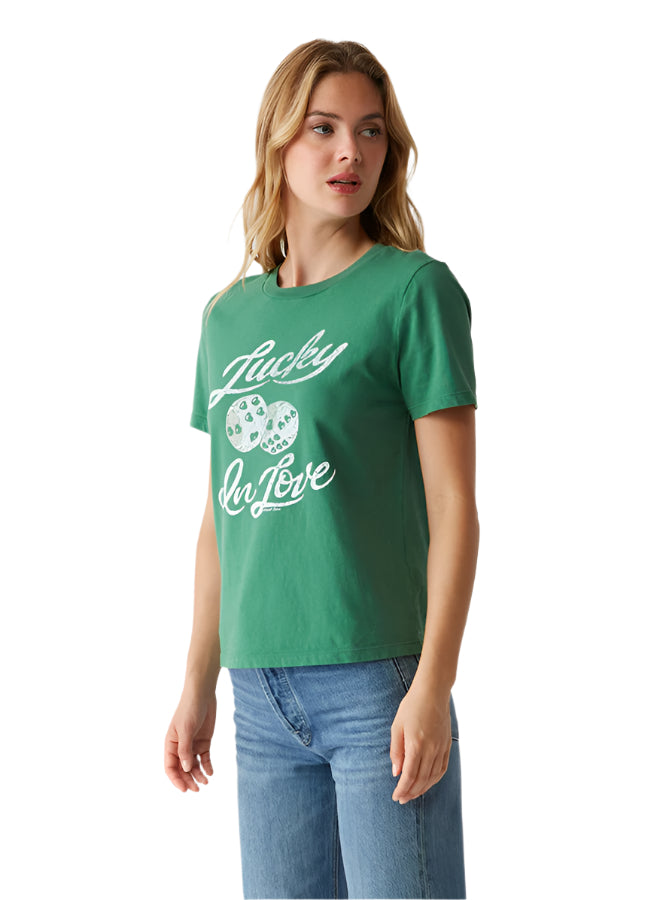 Lucky In Love Graphic Tee