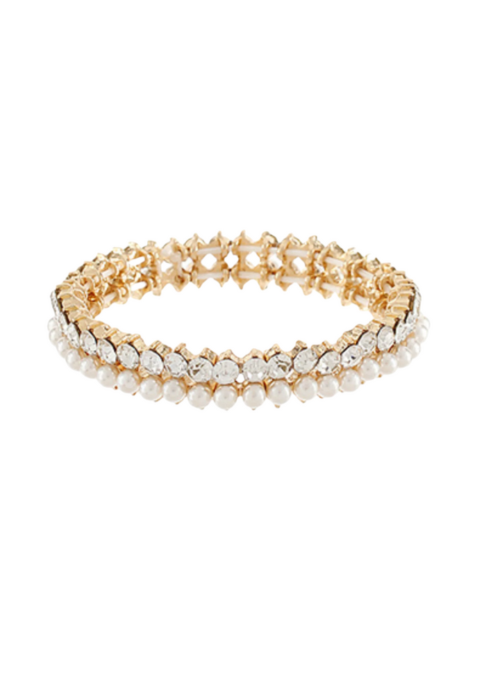 2 Row Stone Bracelet