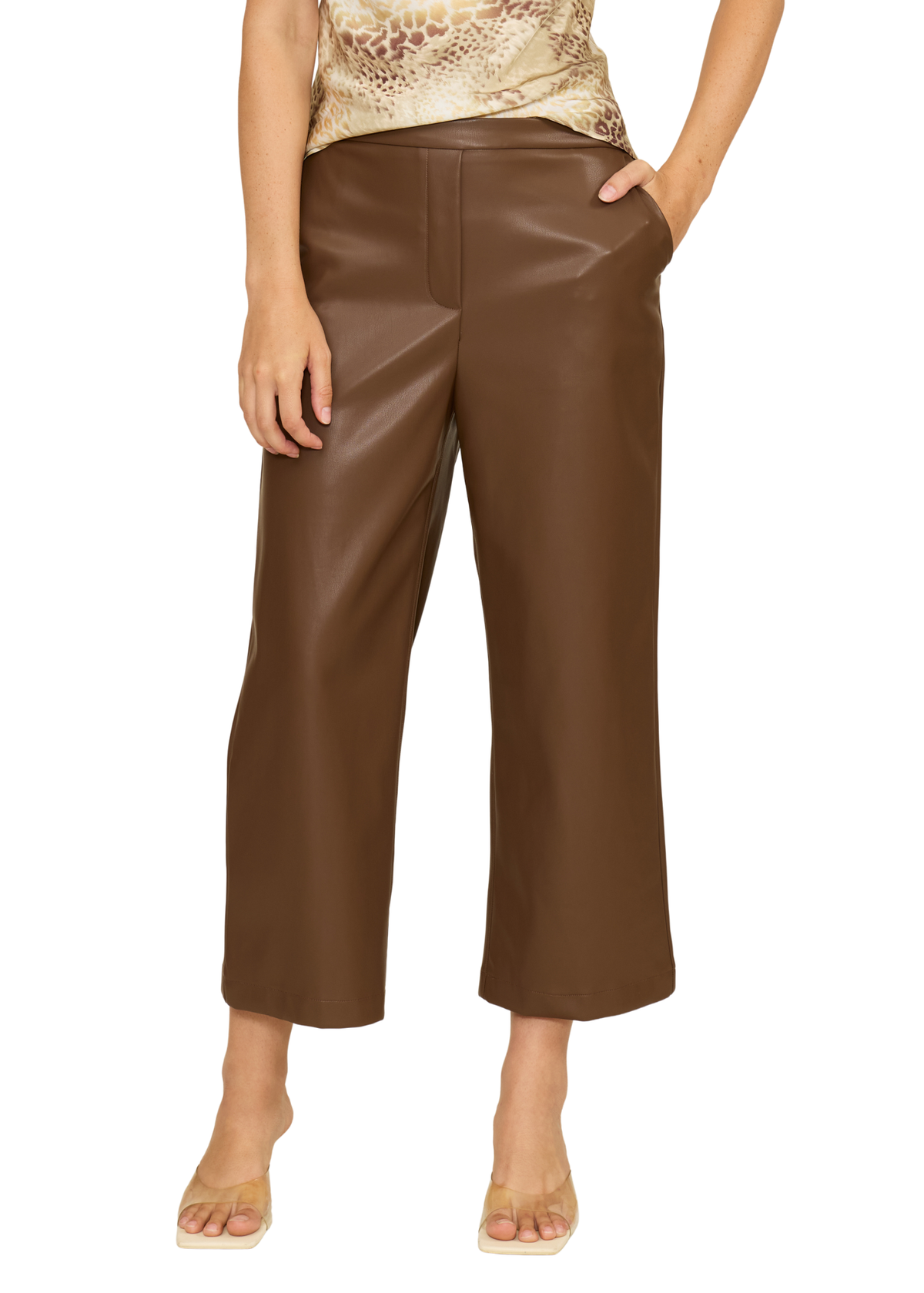 Karen Faux Leather Pant