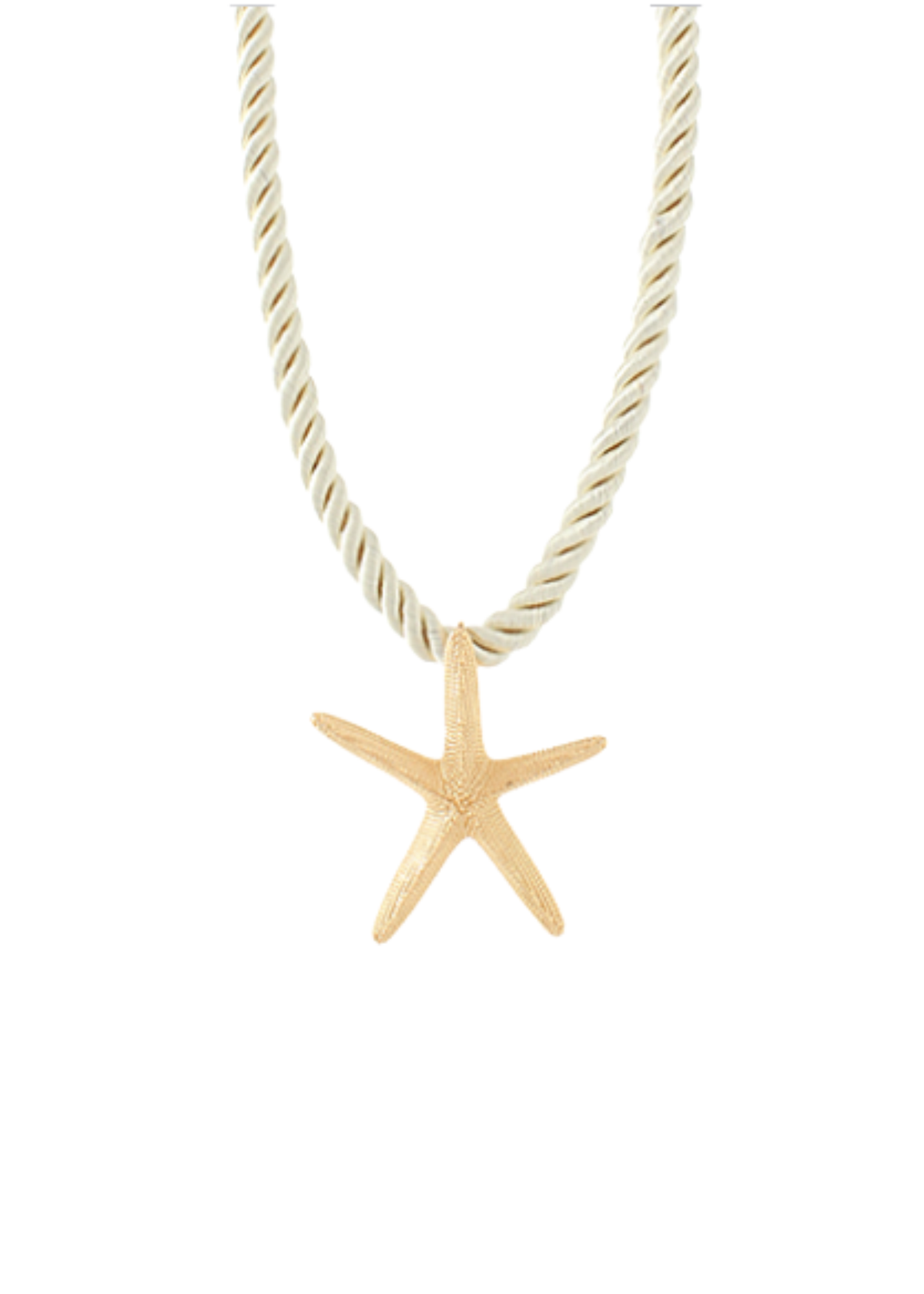Textured Starfish Cord Choker