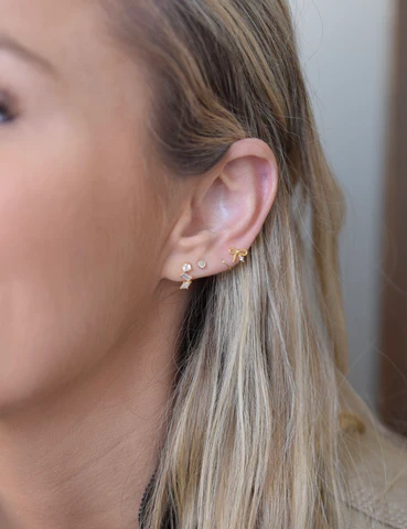 Tie One On Stud Earrings