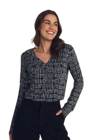 LS Ruffle Top