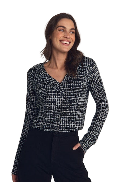 LS Ruffle Top