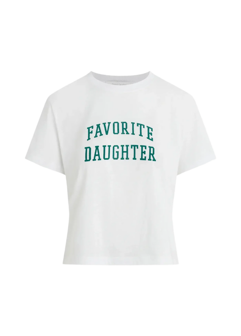 Cropped Collegiate Tee