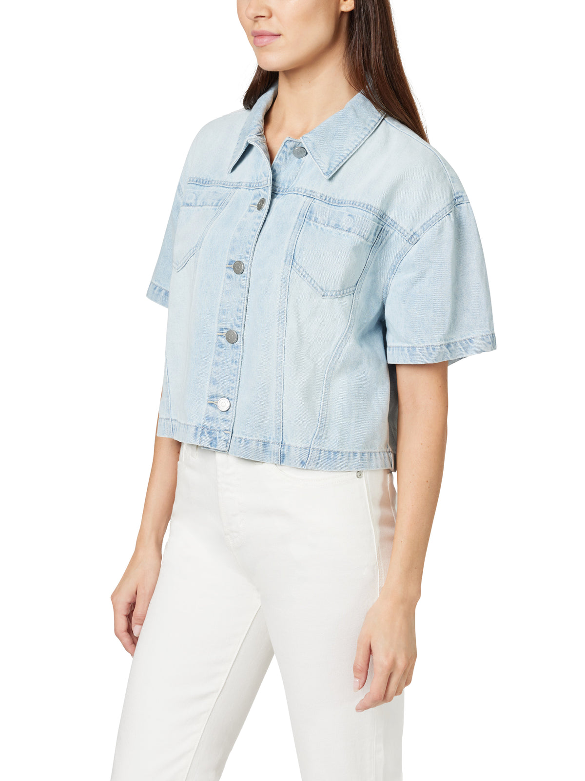 Cropped Oversize Shirt