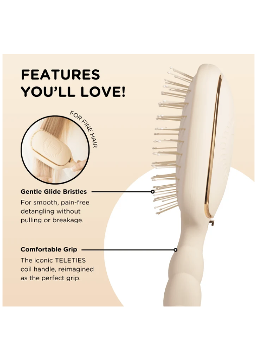 Detangler Hair Brush for Fine Hair - Tan