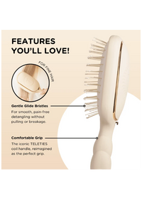 Detangler Hair Brush for Fine Hair - Tan