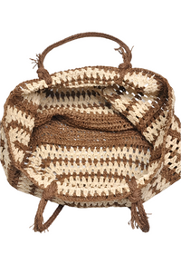 Isla Straw Beach Tote