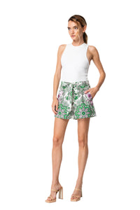 Talulla	Engineered Floral Printed Shorts