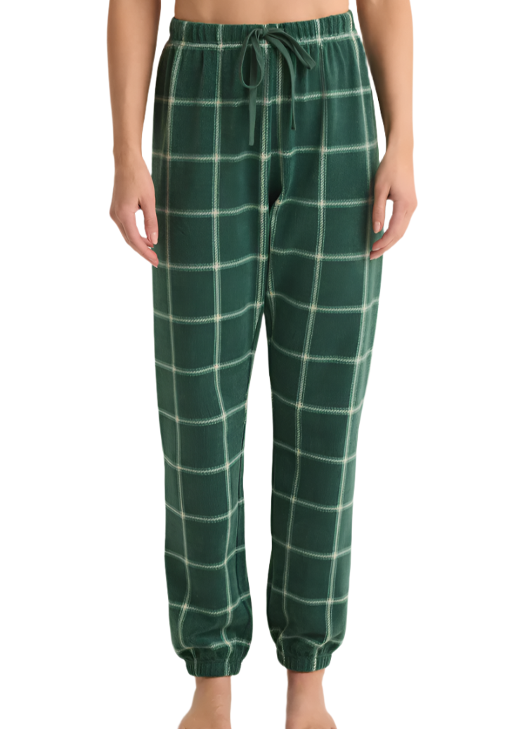 Plaid Jogger