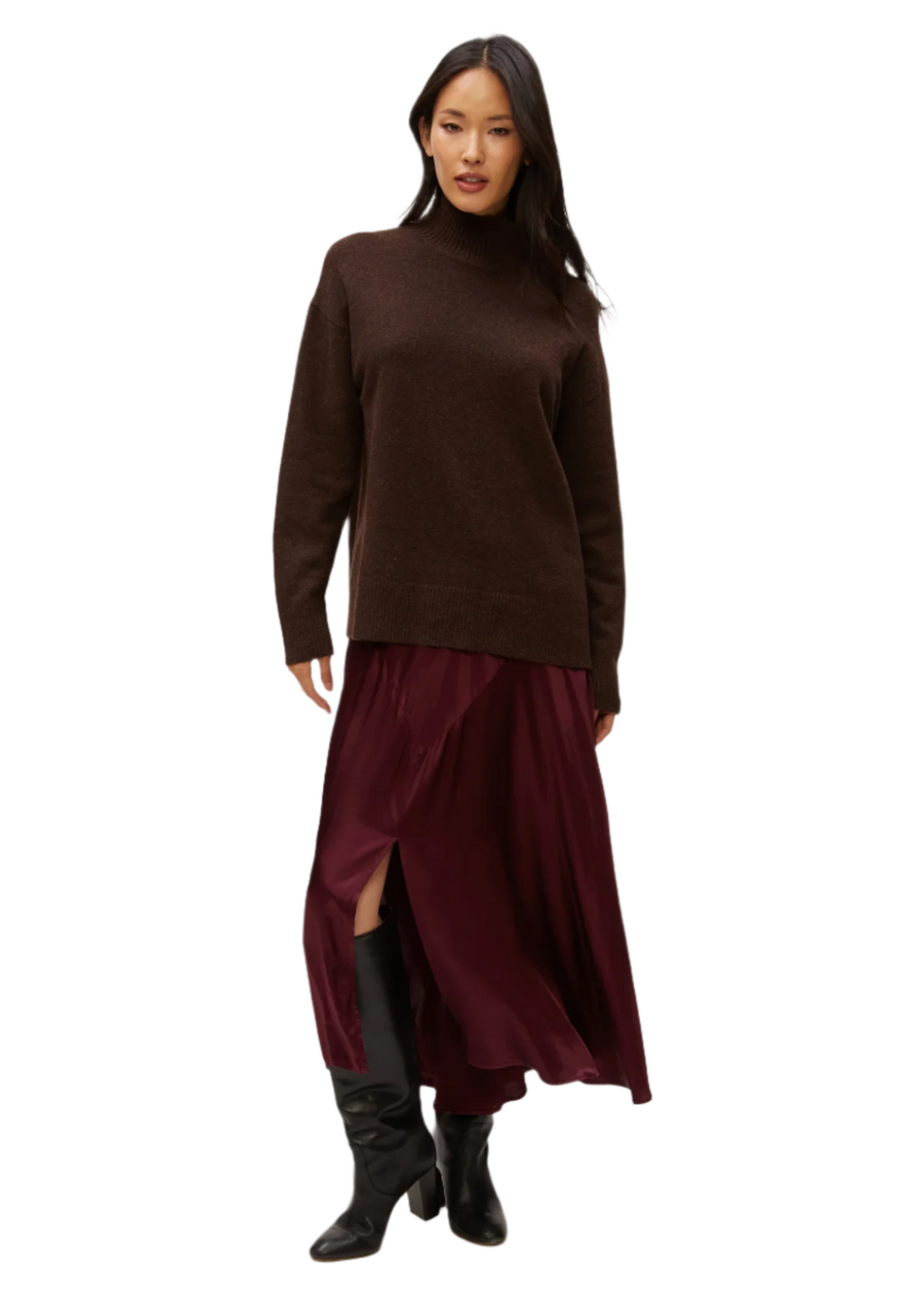 Desi Asymmetrical Skirt