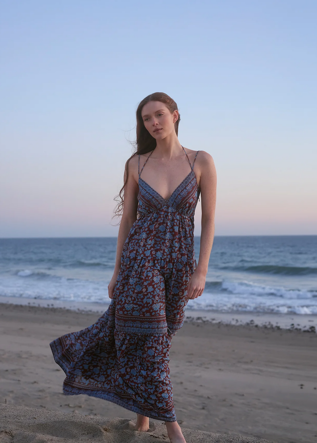 Isolde Tiered Maxi Dress