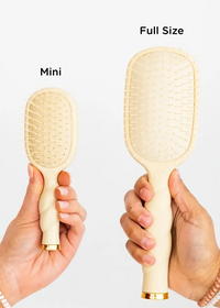 Mini Detangler Brush for Medium Hair - Tan