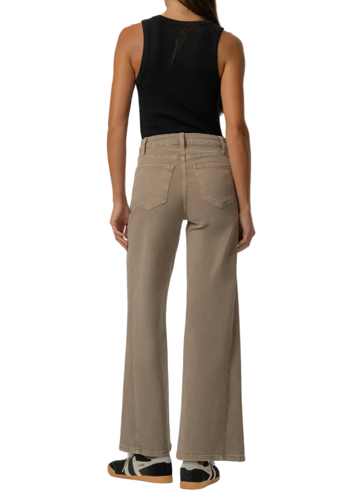 Meg High Rise Wide Leg Side Panel
