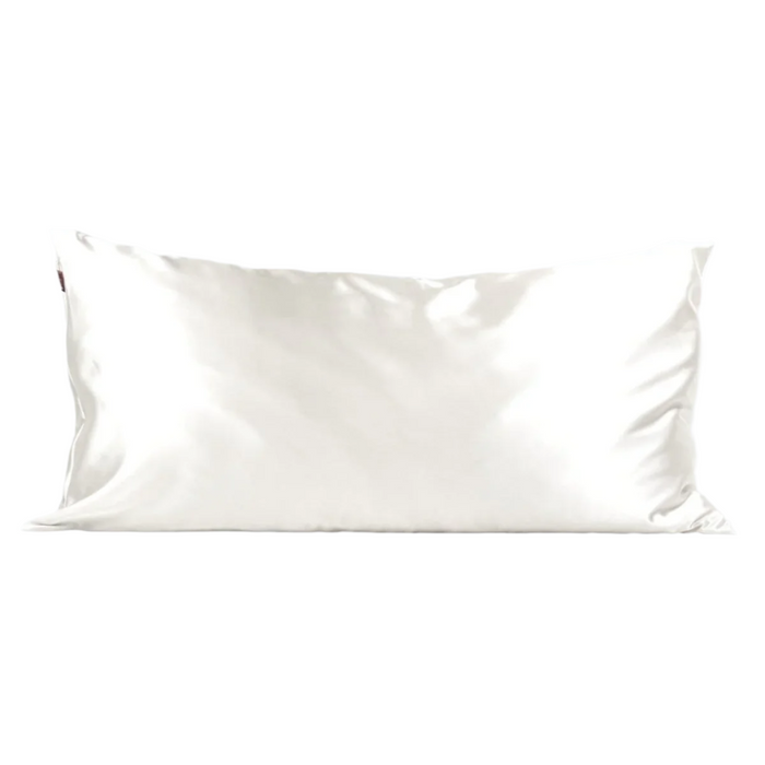 Satin King Pillowcase - Ivory