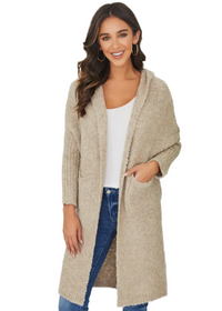 Boucle Knit Cardigan