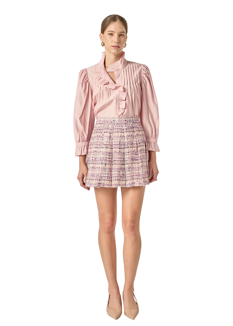 Ruffle Detailed Blouse