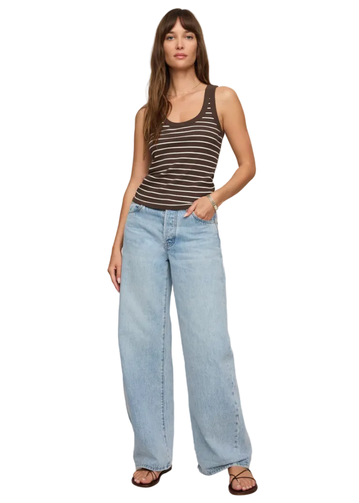 Rowe Striped Scoop Tank