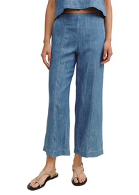 Clean Waist Denim Pant
