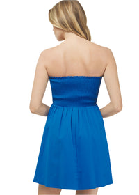Tube Cotton Mini Dress