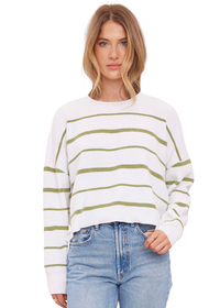 Echo Stripe Long Sleeve Top