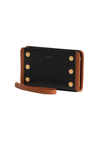 Bryant Wallet - North End/Brushed Gold