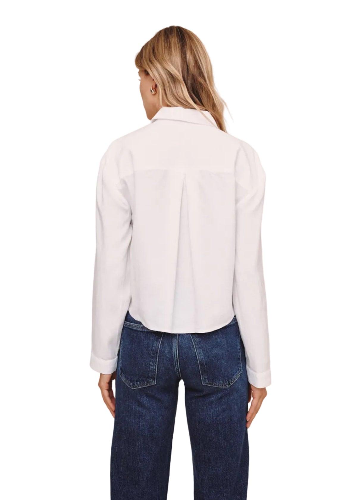 Cropped Button Down