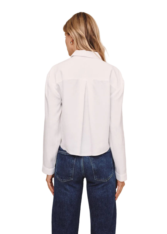 Cropped Button Down