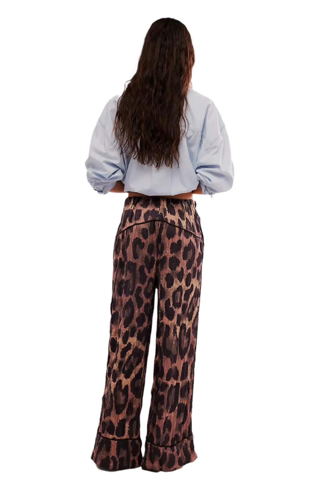 All Out Satin Leopard Pant