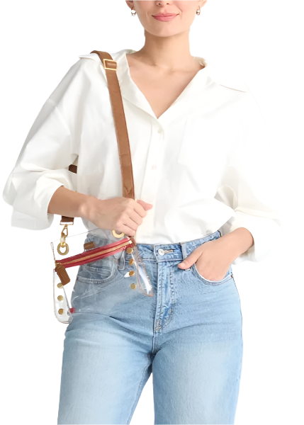 Tony Clear Crossbody