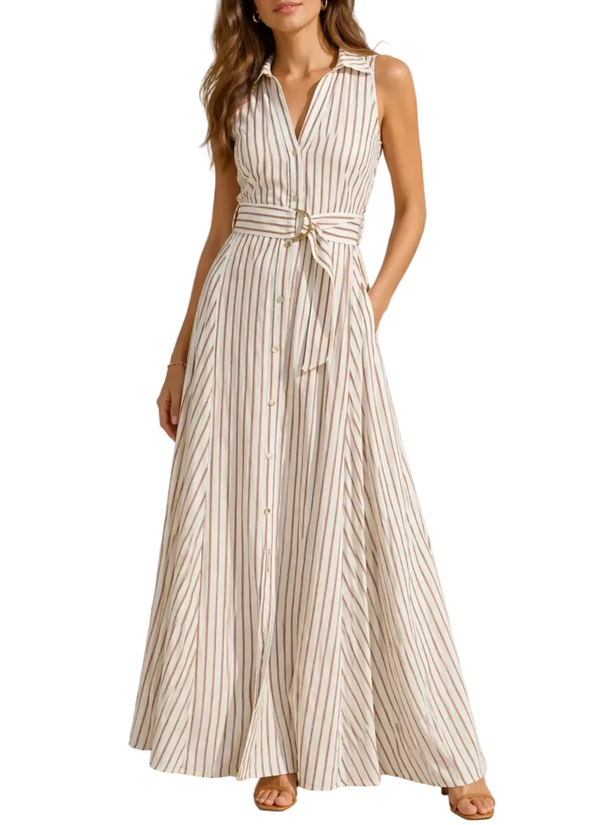 Verona Button Front Dress